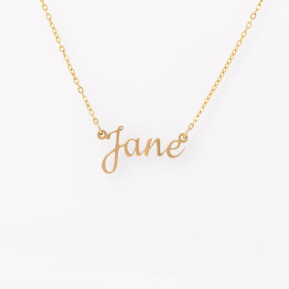 Personalized Name Necklace